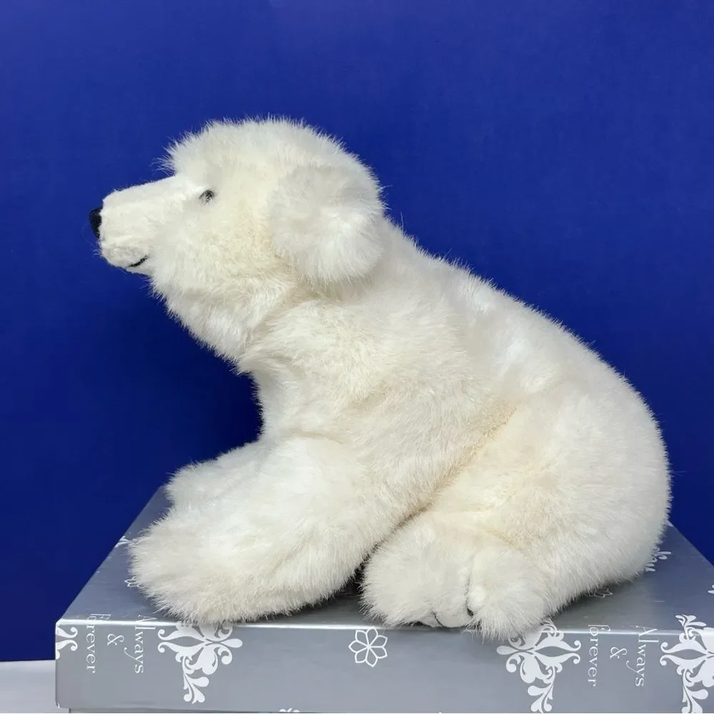 1989 Smithsonian Wild Heritage Collection Plush 8” Polar Bear